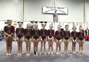 Moultrie Ymca Gymnastics Team Performs Well In Red White And You