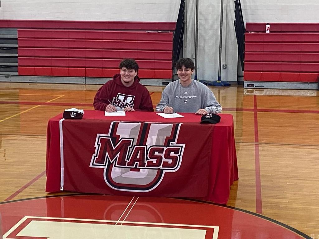 Amesbury duo sign NLIs for UMass Amherst track & field