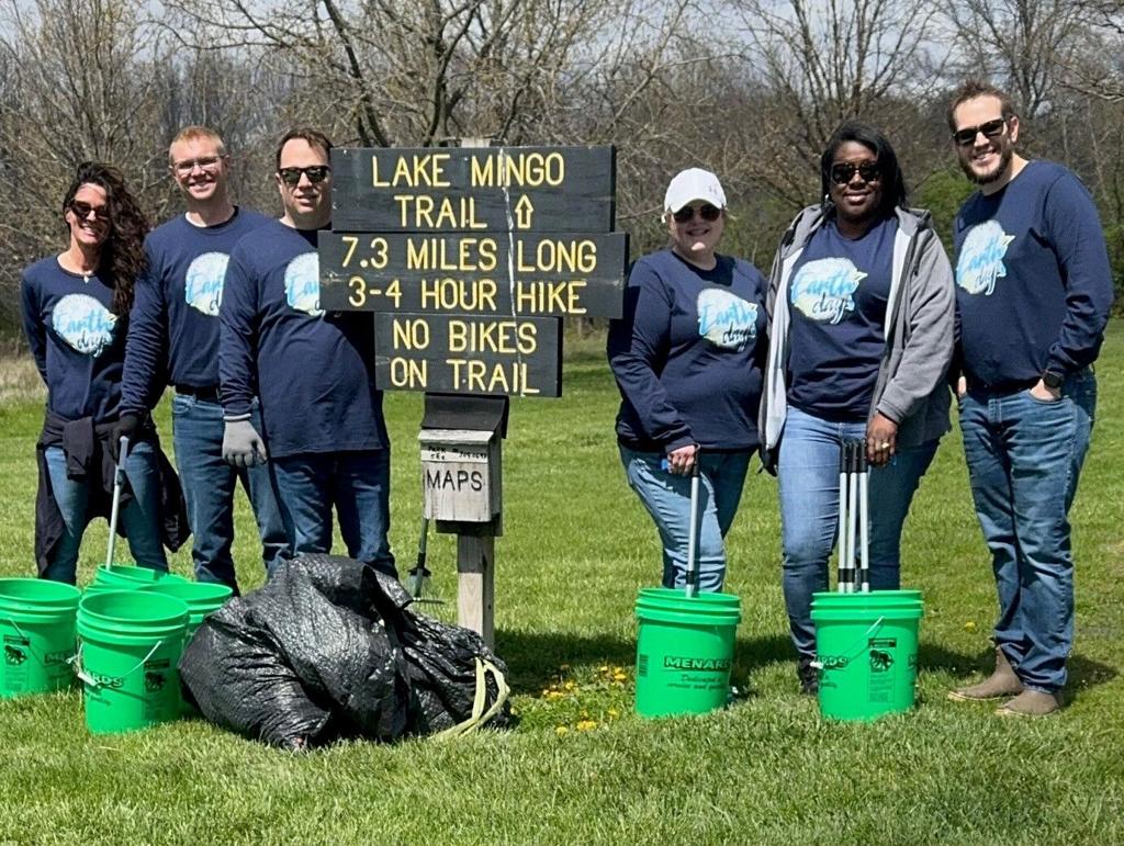Aqua celebrates Earth Day with clean-up