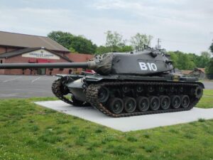 American Legion Post 112 Gets Big Addition Cold War Relic Tank Came From A Military Museum