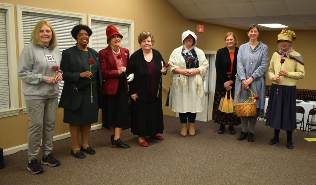 The Psi Chapter, Delta Kappa Gamma, Society Tea with Famous Ladies nets more than $1,300