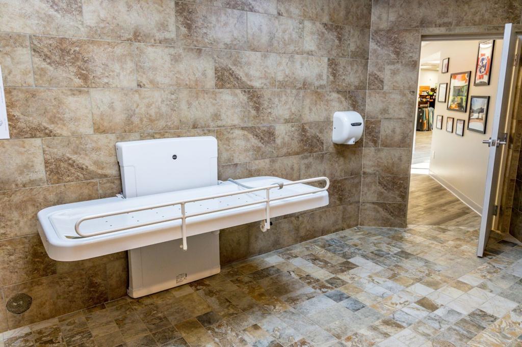 Adult-sized changing table added to Head of Sequatchie