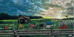 Peru Artist Debuts Latest Piece At Babbie Learning Center