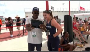Alco Alum Avery Miller 8th In Heptathlon After Day 1 At Big 10 Championships
