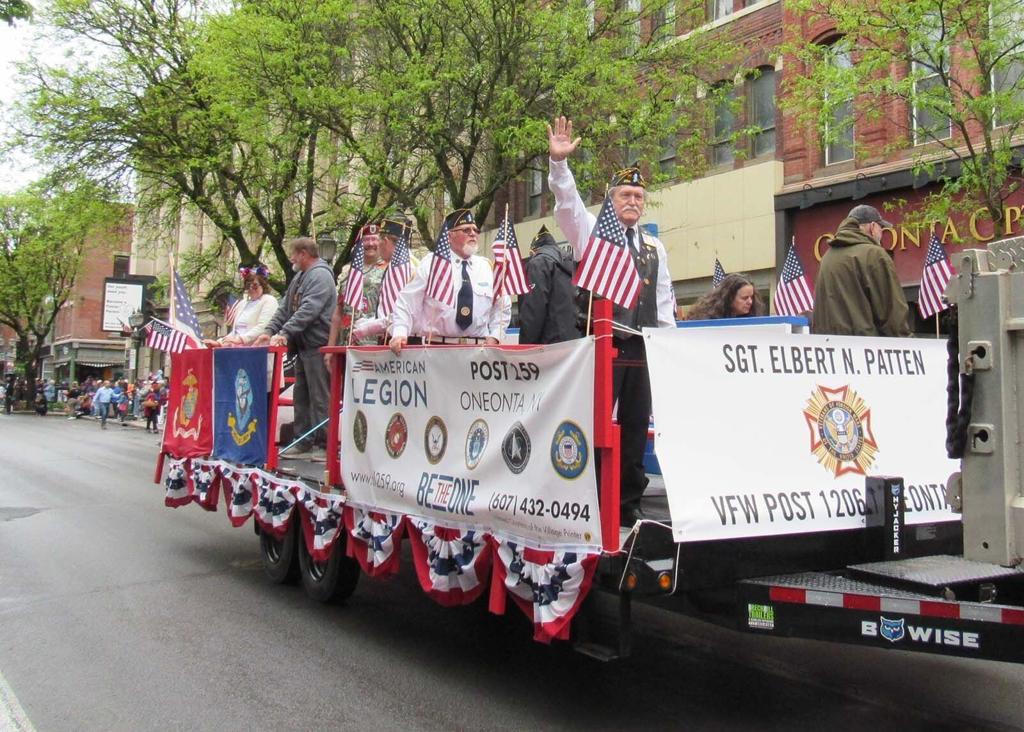 Honoring the fallen in Oneonta on Memorial Day